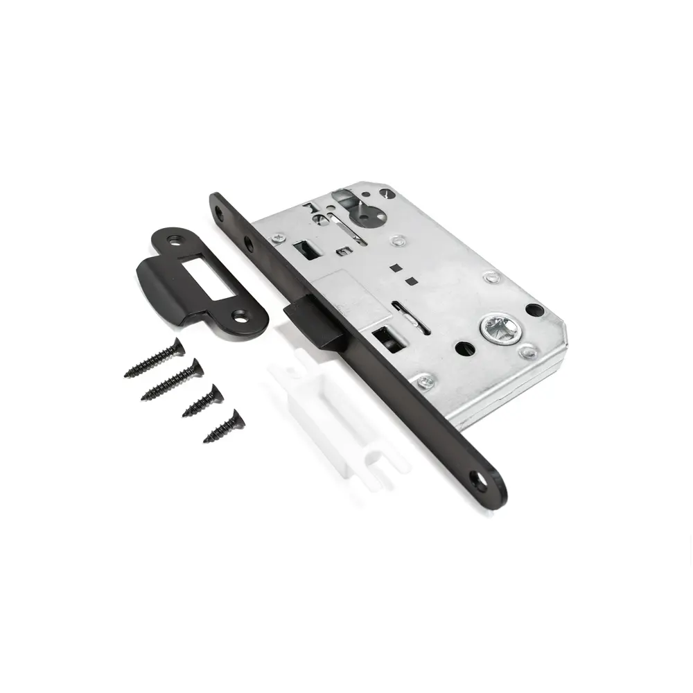 Корпус замка Palladium 385 80x140 мм сталь цвет черный STLM-2164046 - Вид №1