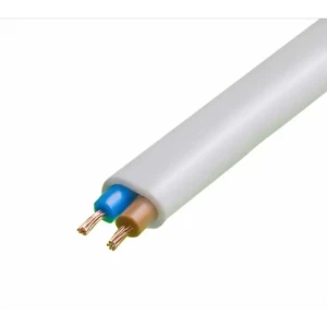Провод Electraline ШВВП 2х0.5, белый, на отрез
