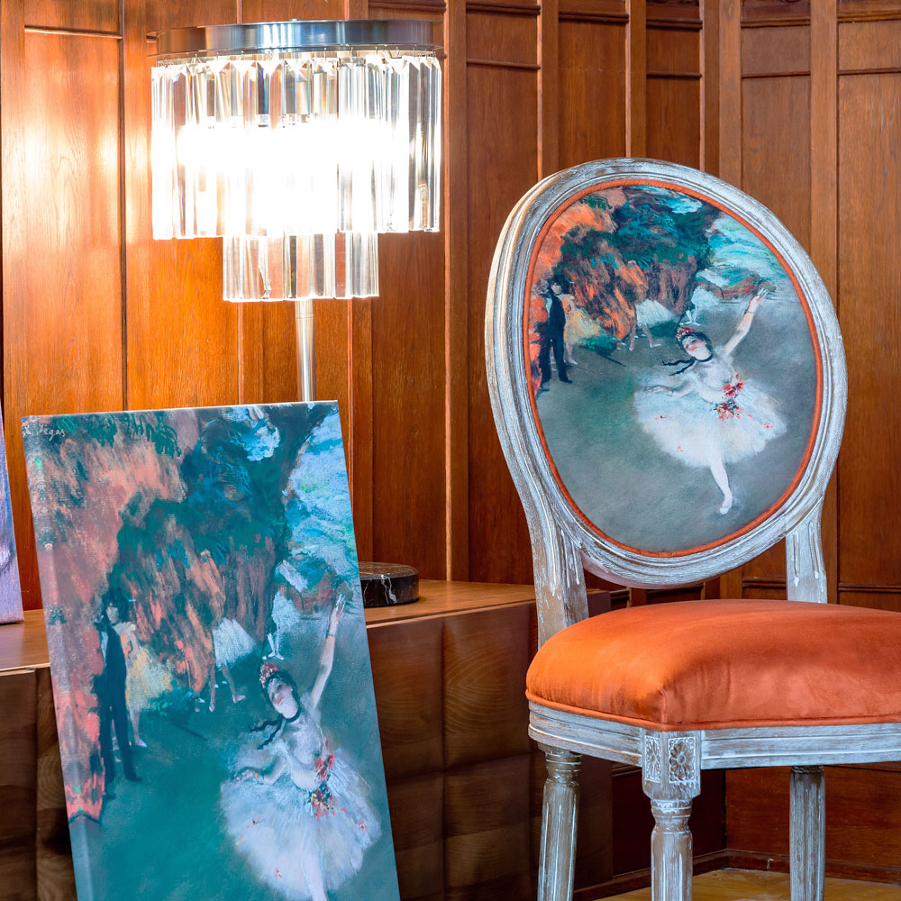 896522178_2628 Картина «Звезда балета» (холст, галерейная натяжка) Object Desire  - Вид №4