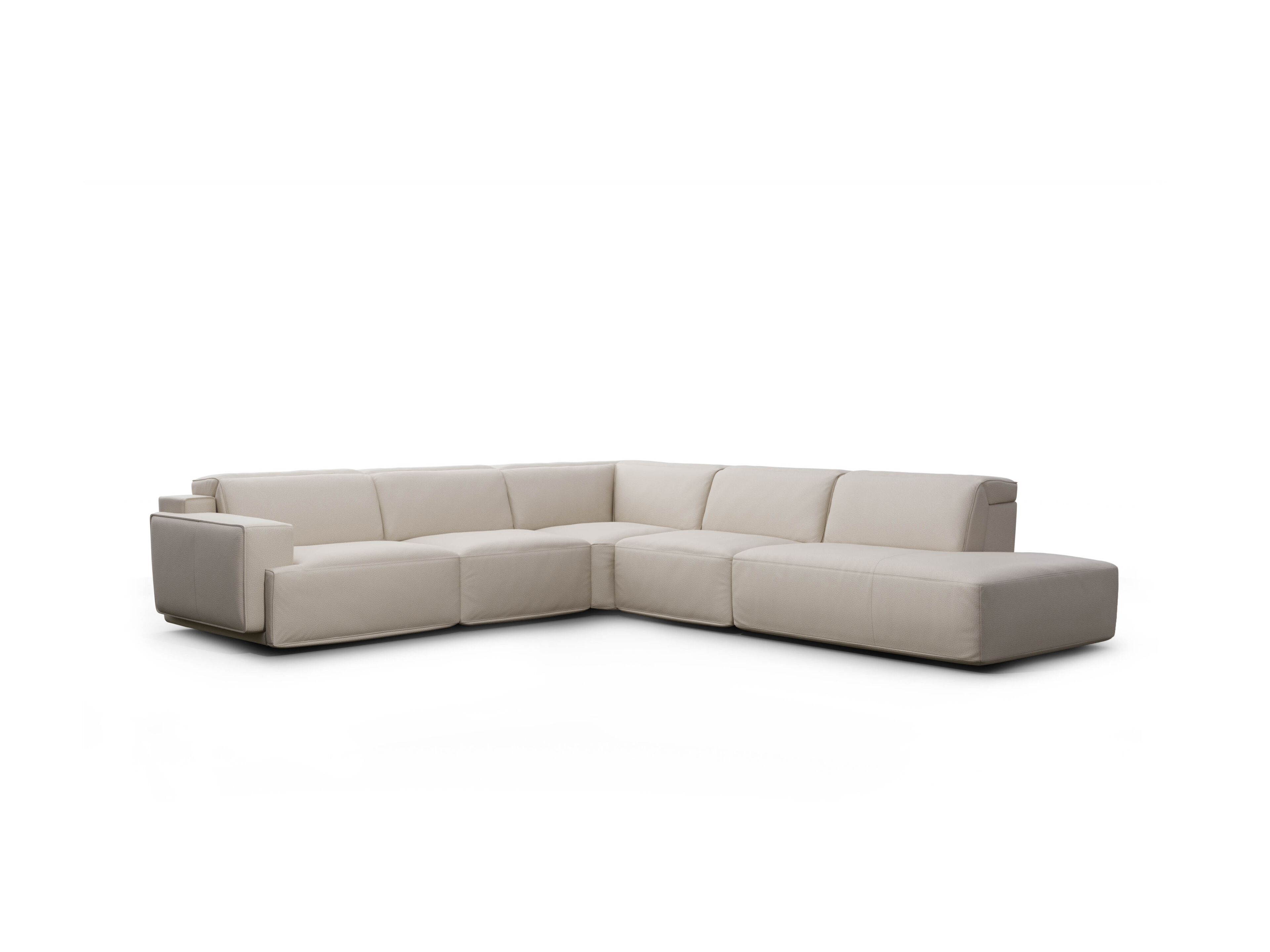 Кожаный угловой диван с откидной спинкой Natuzzi Italia IAGO ARCH-00153082 - Вид №25