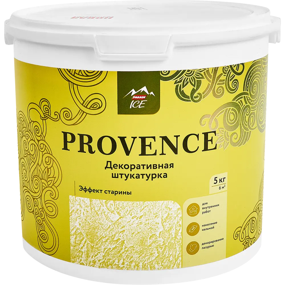 Декоративная штукатурка Parade Elbrus с эффектом старины, 5 кг 89348266 STLM-0859669
