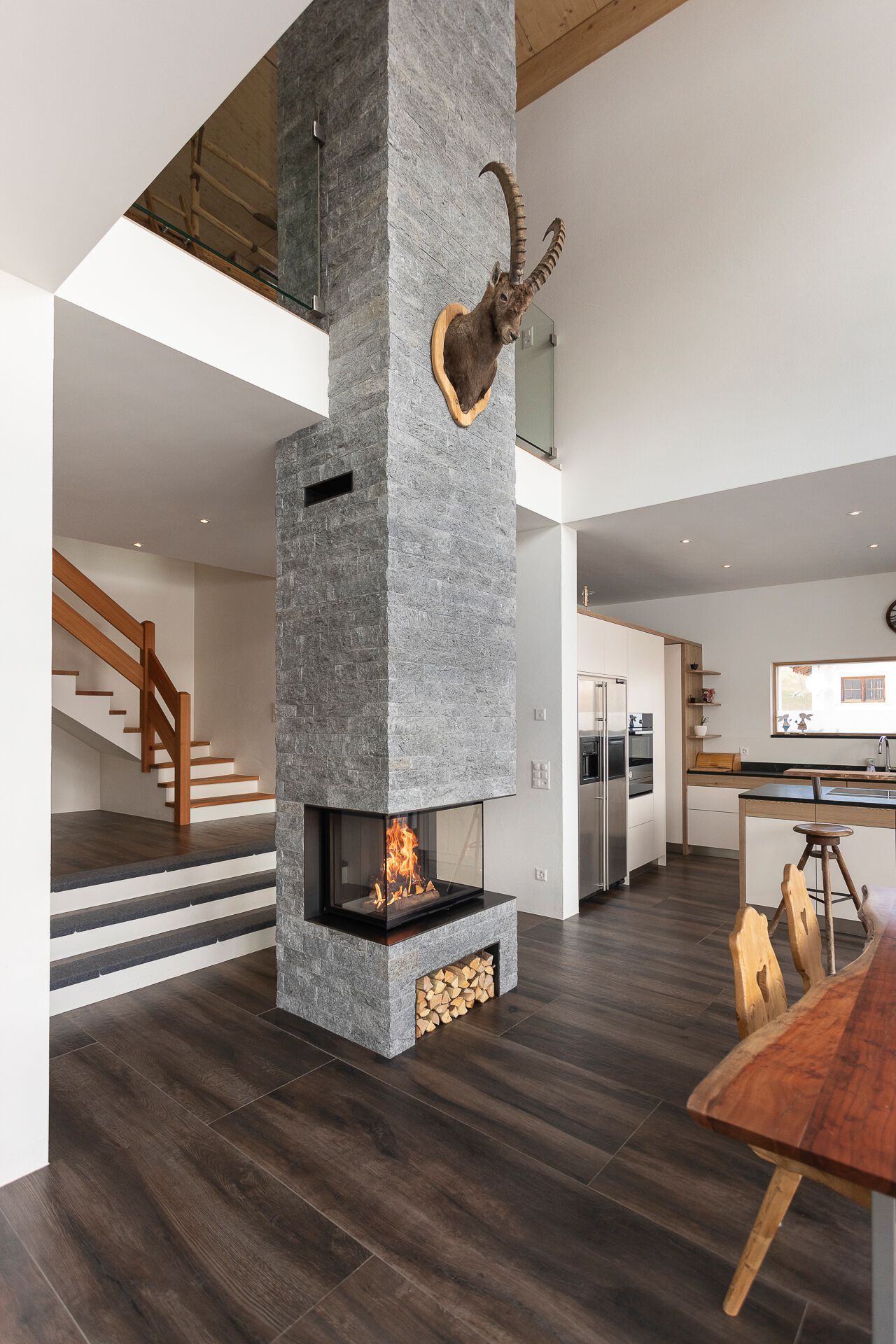 Стальной дровяной камин с тройным фасадом RÜEGG RIII ARCH-00053202 - Вид №7