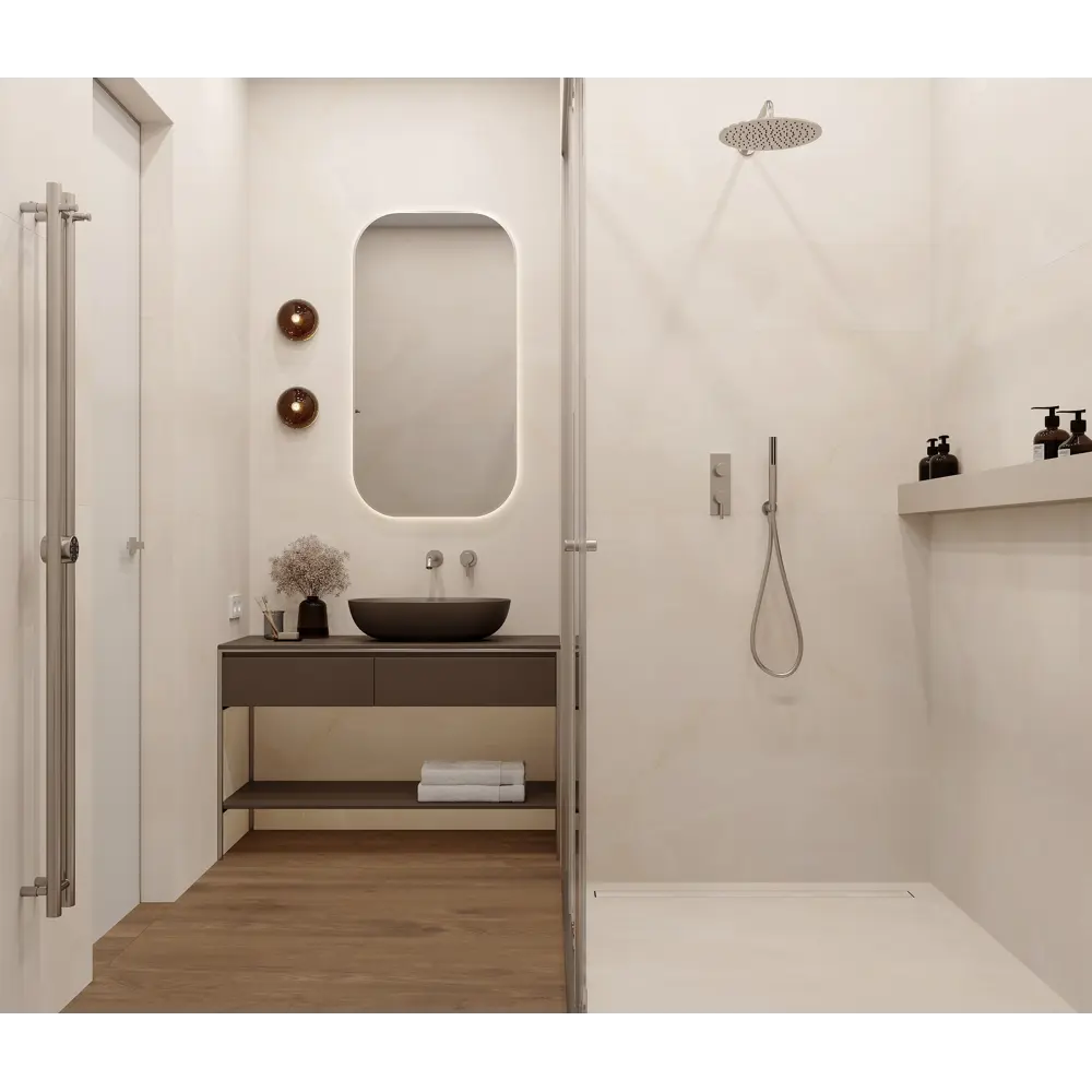 Глазурованный керамогранит Ceradim Payour Onyx Beige Карвинг 60x120 см 1.44 м² матовый цвет бежевый 89457832 STLM-2130033 - Вид №2