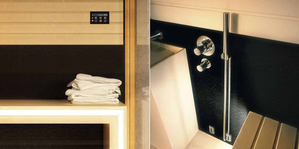 СПА: 2 хамама и душ Sasha 2 96S0-0014-5 Jacuzzi 96S000145 - Вид №3