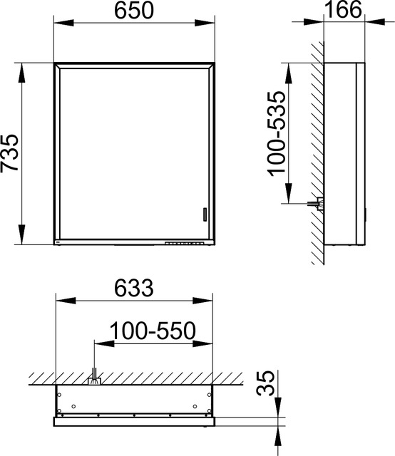 14301172101 Зеркальный шкаф KEUCO Royal Lumos - Вид №3
