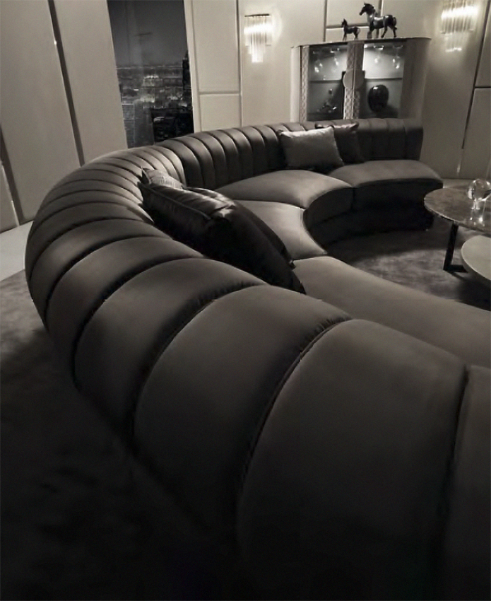 Диван  DV HOME COLLECTION KENT ROUND DIVANO  - Вид №1