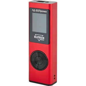 Дальномер лазерный Elitech ЛД60 с дальностью до 60 м
