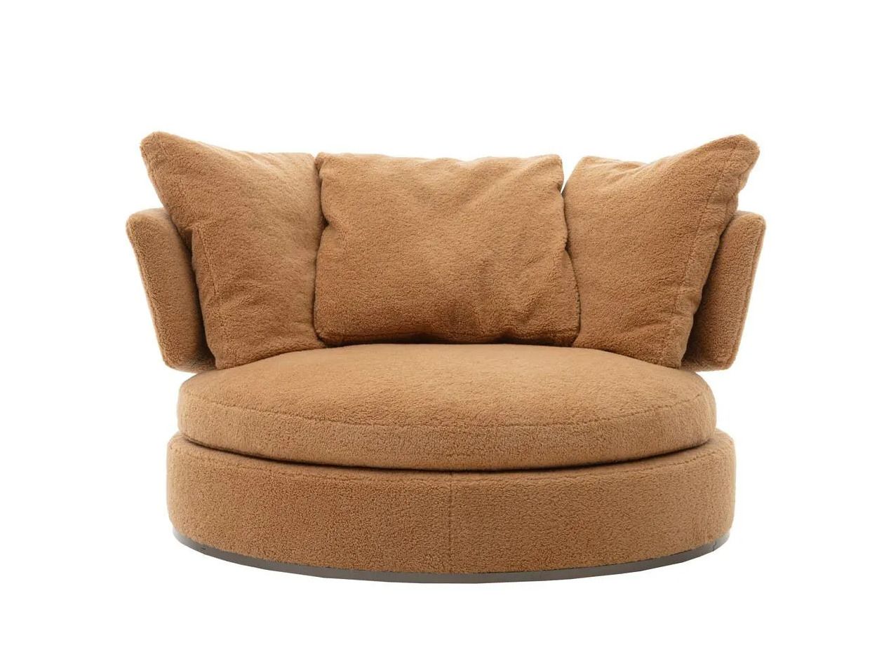 Изогнутый диван из ткани Maxalto Amoenus Soft ARCH-00065931