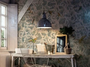 Tecnografica Обои из тропической ткани в современном стиле I decorativi