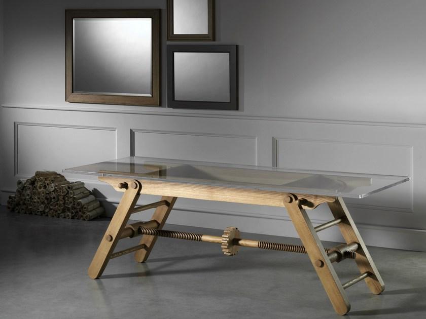 L'Ottocento Регулируемый по высоте стол из ясеня Living sun-id-1430575 - Вид №1