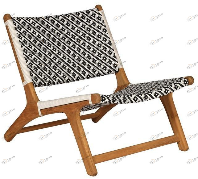 cbdesign Садовое кресло из тика и синтетики Vienna Tj 342g