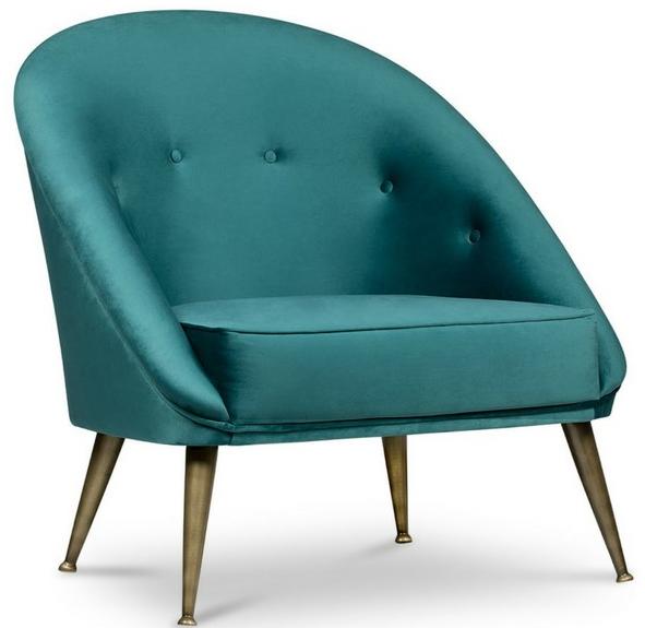 BRABBU Мягкое бархатное кресло Malay sun-id-1384155 - Вид №6