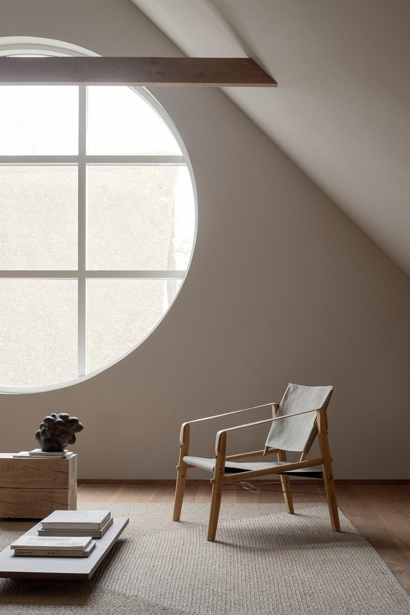 We Do Wood Кресло с подлокотниками из дерева и ткани  3070101  - Вид №6