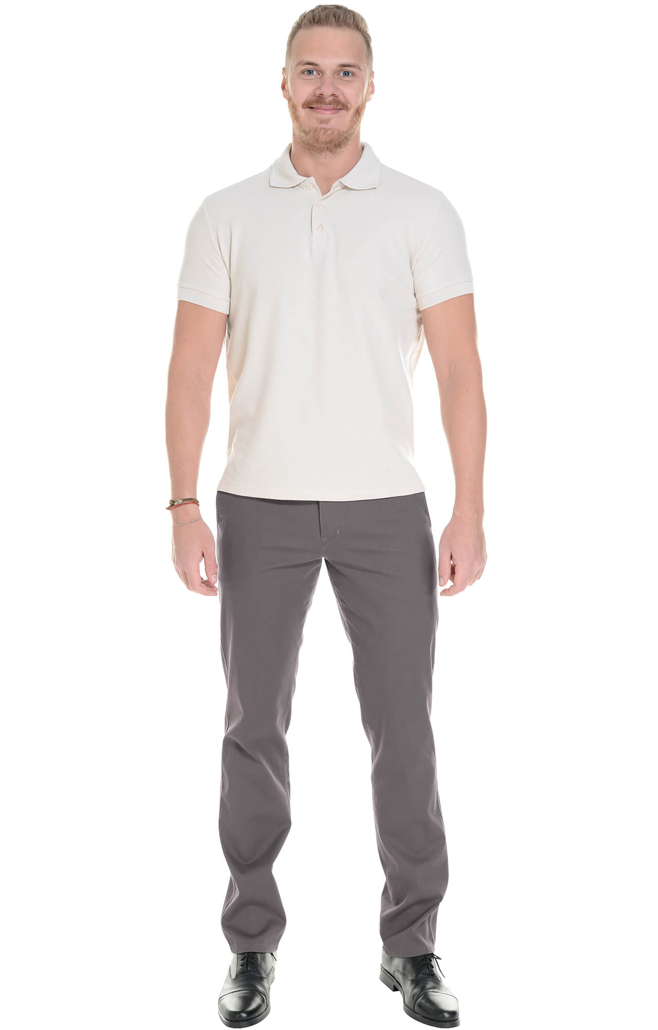 68274 Брюки  мужские dark grey (темно-серые) El-Risto  Одежда для официантов  размер 48/170-176  - Вид №2