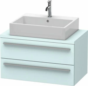 XL540700909 X-Large Тумбочка для компактной консоли Светло-голубой матовый декор