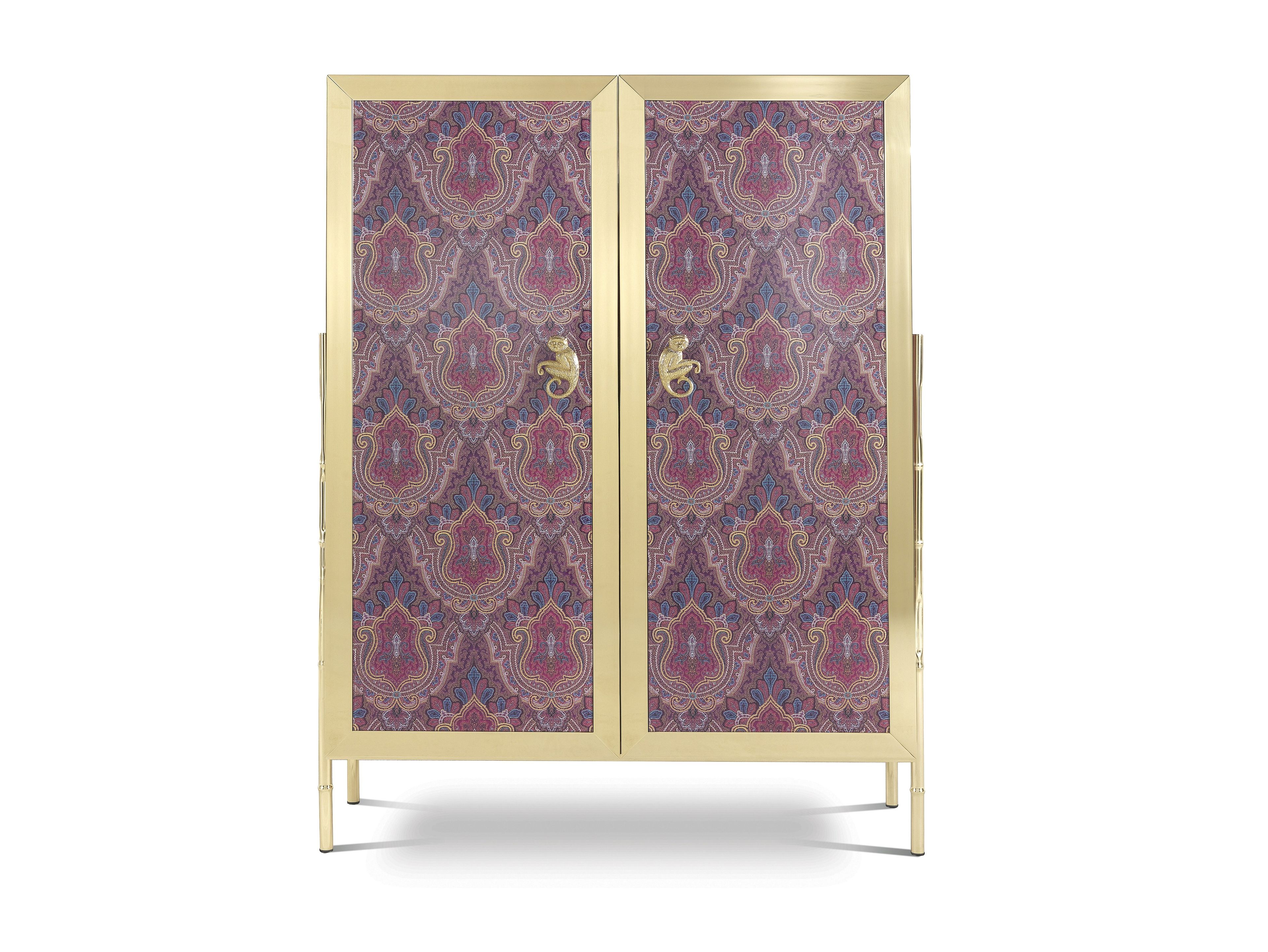 Шкаф из латуни и стекла ETRO Home Interiors Janis ARCH-00140869