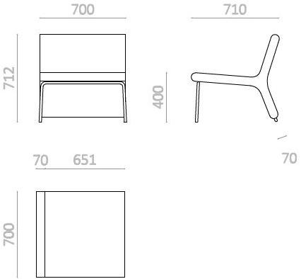 Staygreen Кресло из экокожи и крафт-бумаги sun-id-1375473 - Вид №5