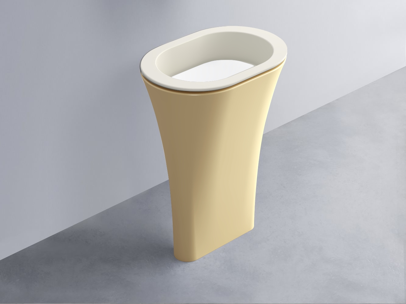AMLA65-TL+AMPILO-BL+AMCOLO-CN Раковина Amedeo Ovale отдельностоящая cielo Enjoy + Amedeo Ceramica Cielo