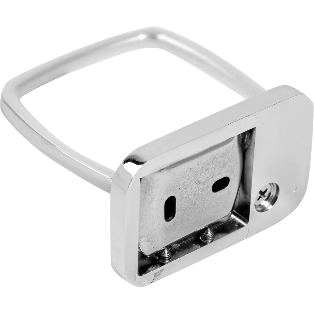 Стакан для зубных щёток подвесной «Kraft», стекло, цвет хром BRISSEN STLM-2211900 - Вид №1