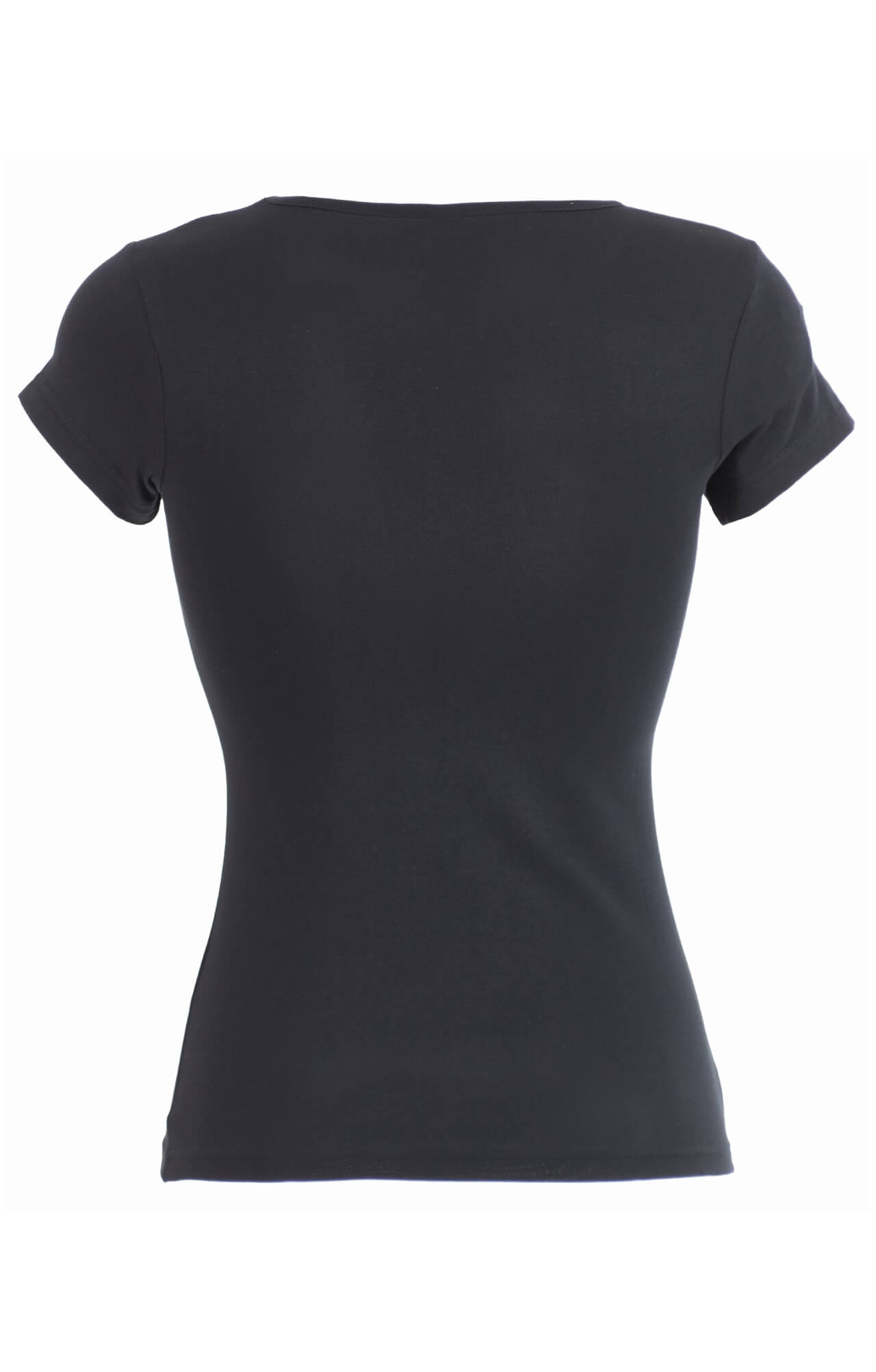 62110 Футболка женская черная LUXE  Одежда для официантов  размер S  - Вид №3