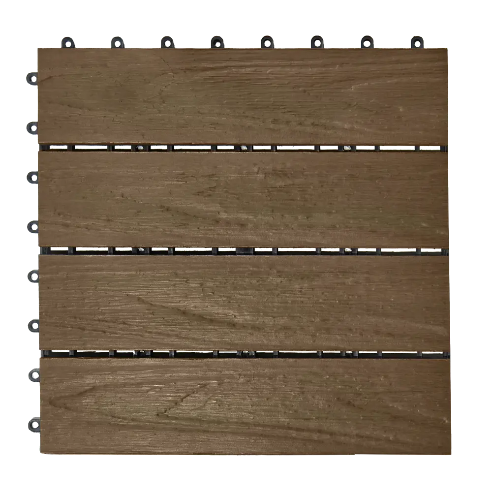 Модульное покрытие CM дерево цвет патина браун 300x300x25 мм STLM-2092571 - Вид №1
