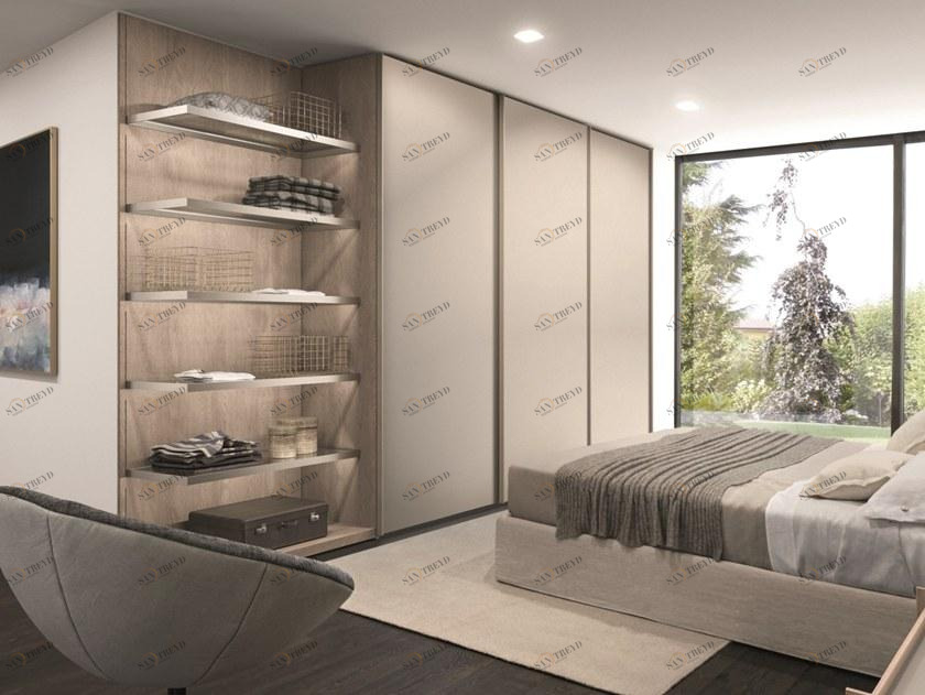 Zalf Дубовый шкаф с раздвижными дверцами Combi system sun-id-1488072