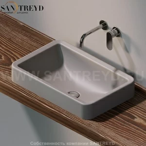 NL62INC1019 Накладная раковина под столешницу  прямоугольная Ceramica Flaminia Nile