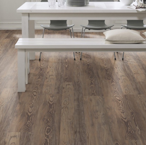 Пробка Wicanders Authentica Antique Smoked Pine (Гладкая) 1220х185 мм E1XB001 - Вид №13