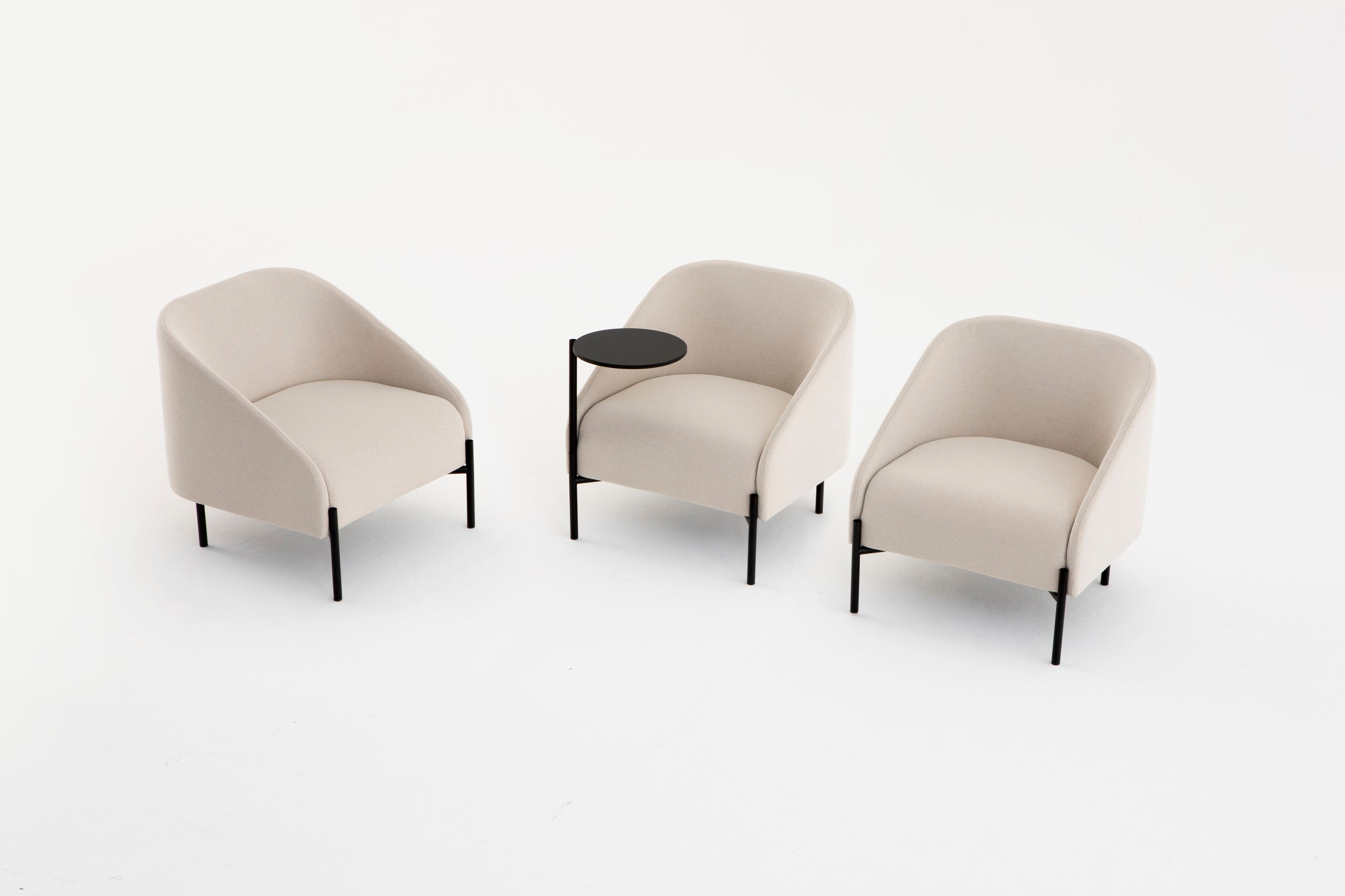 Тканевое кресло с подлокотниками Cascando Bond ARCH-00001026 - Вид №3