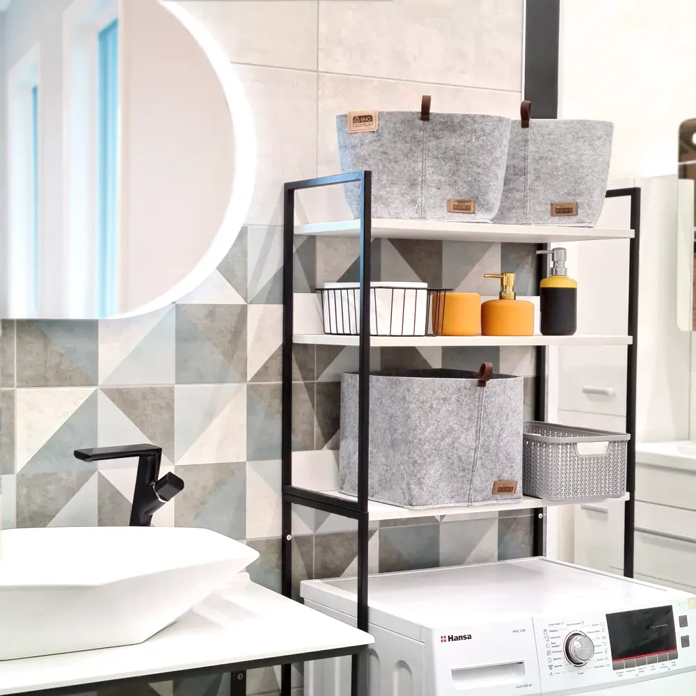 Корзинка квадратная Elegance 28x24x28 см 3 шт Santreyd нет STLM-2099322 - Вид №6