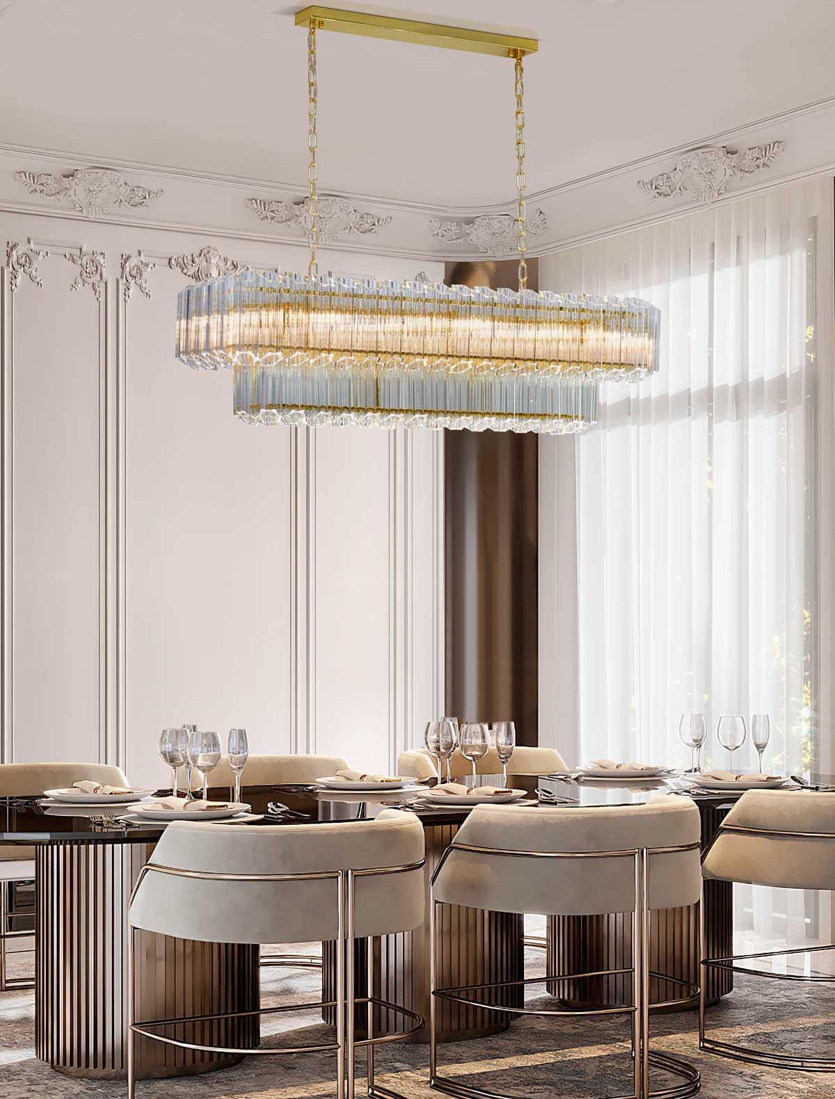 Стеклянный подвесной светильник K-Lighting Lux ARCH-00089716 - Вид №1