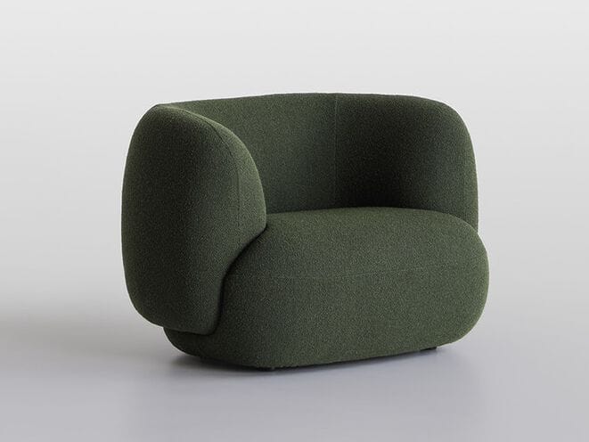 Тканевое кресло с подлокотниками Potocco Jade ARCH-00094359 - Вид №1