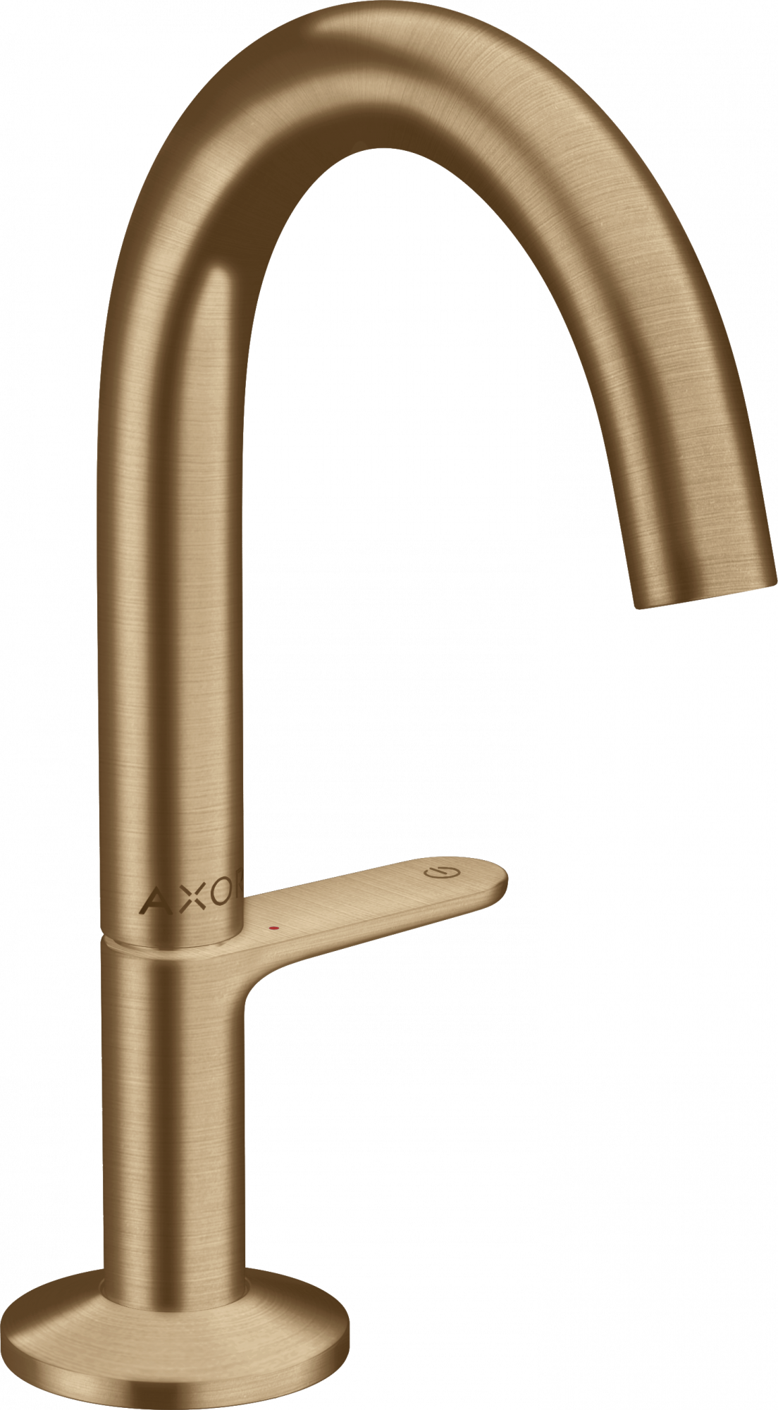 48010140 Смеситель для раковины Select 140 со сливным клапаном Push-Open AXOR ONE