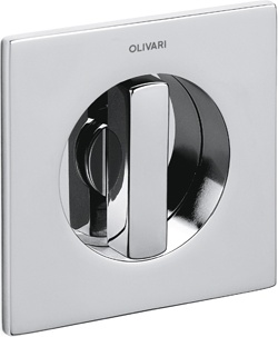 D127_CR Ручка для раздвижной двери GIOTTO Q D127 OLIVARI 