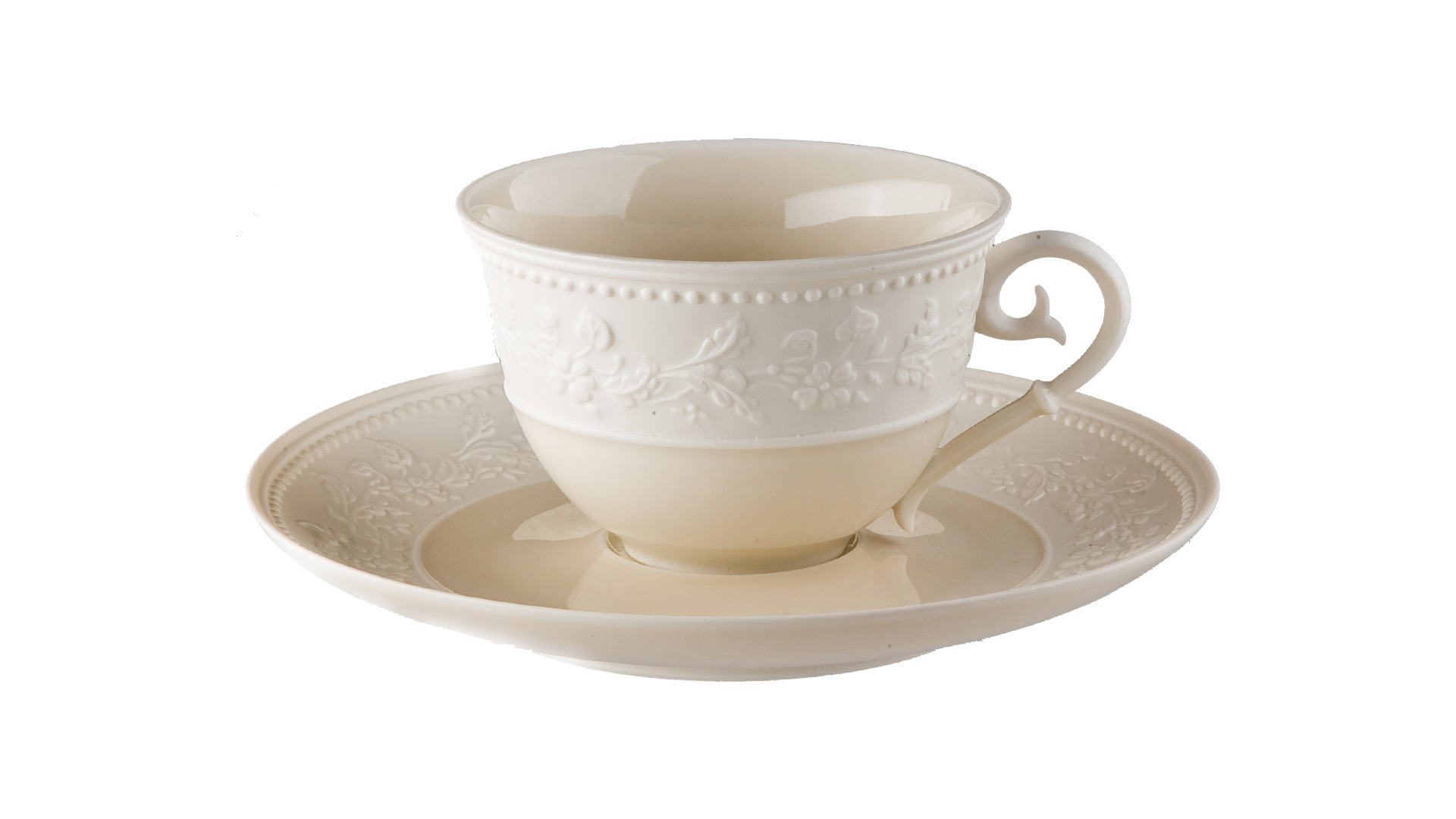 10655588 JL Coquet Сервиз чайный "Джорджия Айвори" на 6 персон 22 предмета Фарфор  - Вид №1