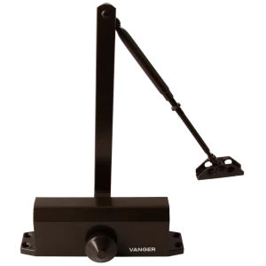Доводчик дверной Vanger DC-120-BR, до 120 кг, цвет коричневый