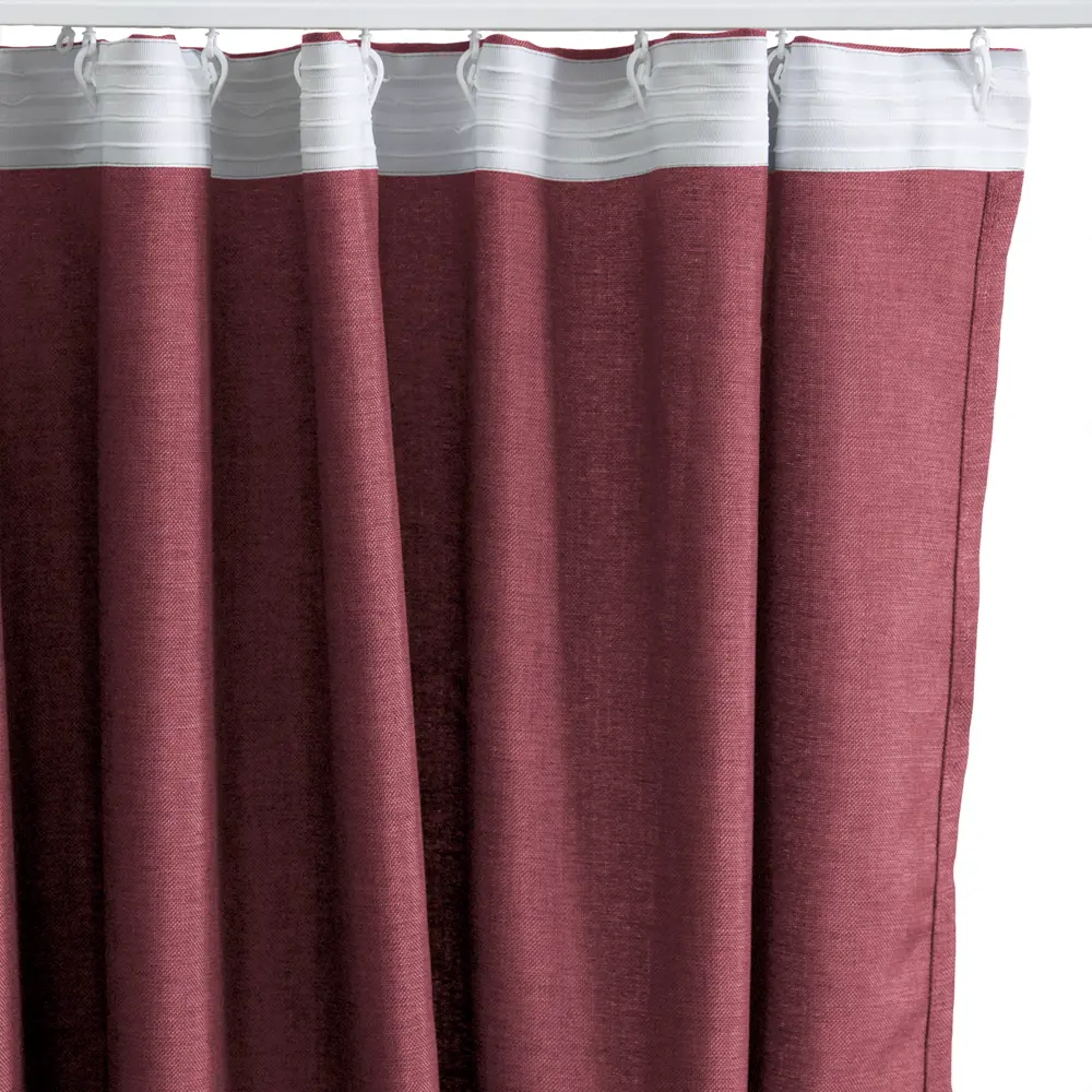 Штора на ленте Seasons Looks 140х260 см Bistro3 цвет терракотовый STLM-2154126 - Вид №3