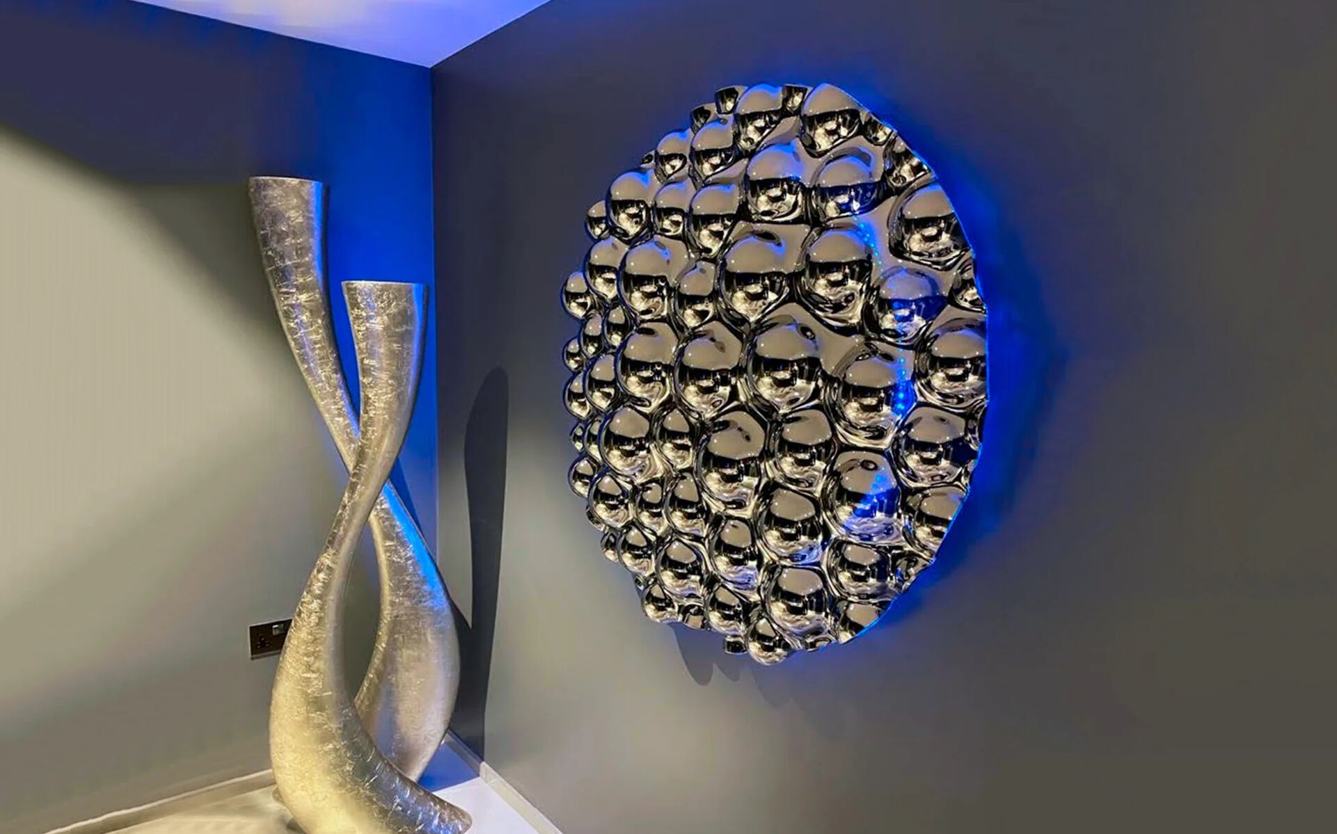 Декоративный предмет стеклянной стены PlusObject BUBBLES ARCH-00073589 - Вид №6