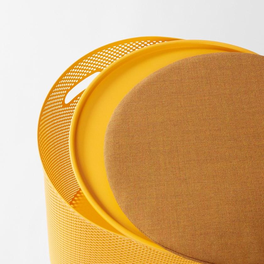 HIRO Табурет / журнальный столик из стального микроперфорированного листа sun-id-1408593 - Вид №4