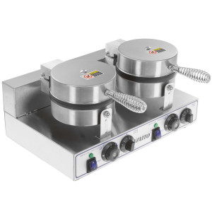 9985865 Вафельница Viatto HWB-2 серебристый