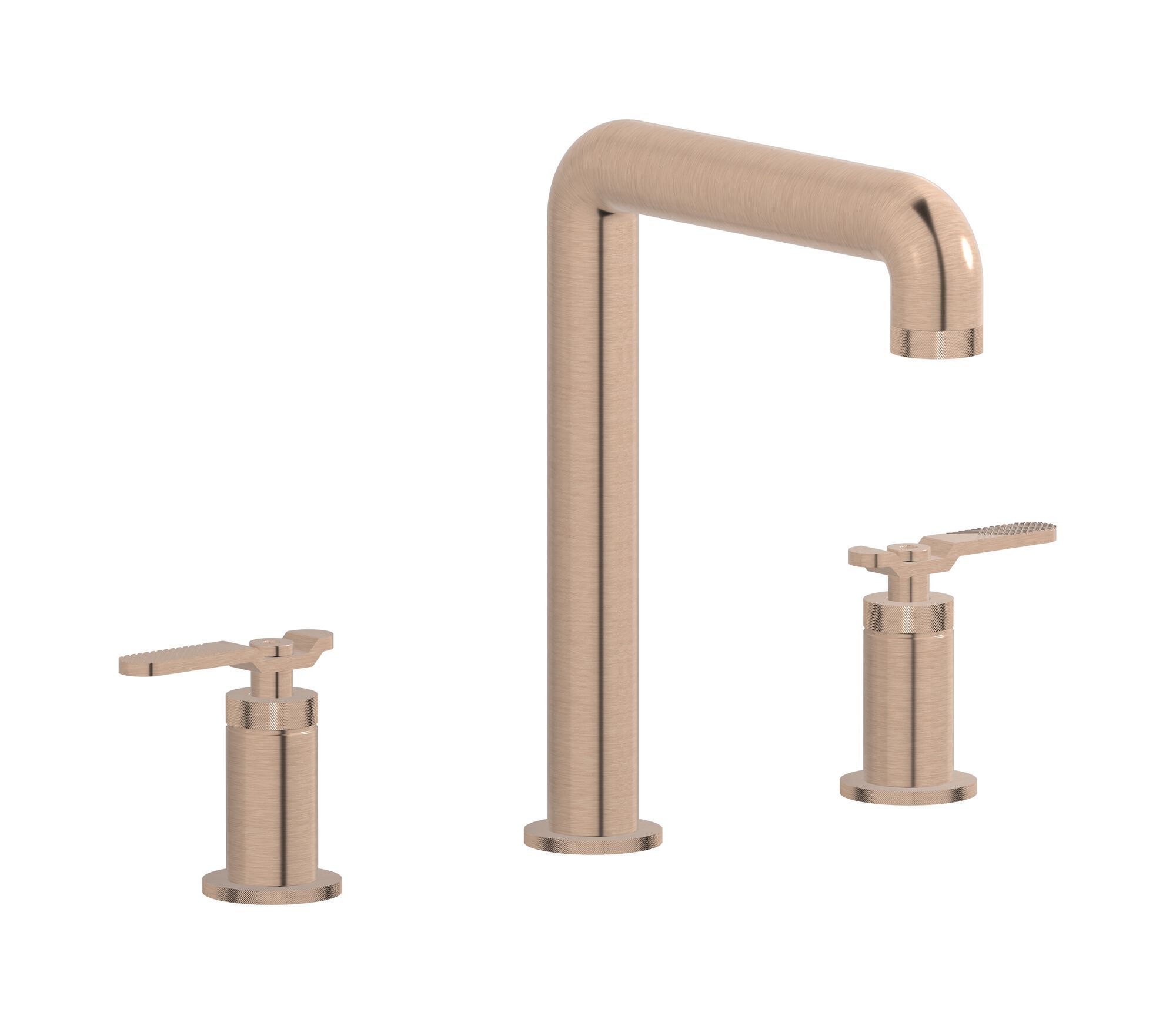 Смеситель для раковины с 3 отверстиями для пола с автоматическим сливом IB Bold ARCH-00122073 - Вид №18