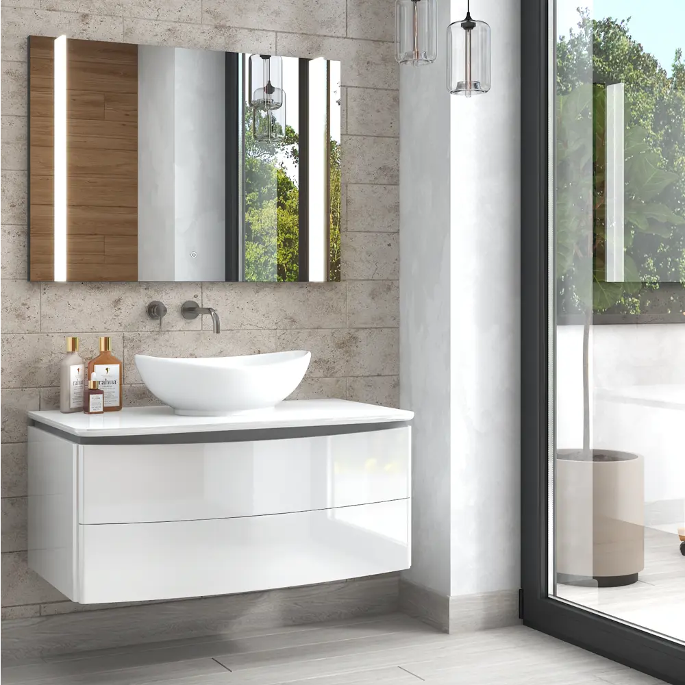 Зеркало Land с подсветкой 80x70 см VIGO STLM-2076340