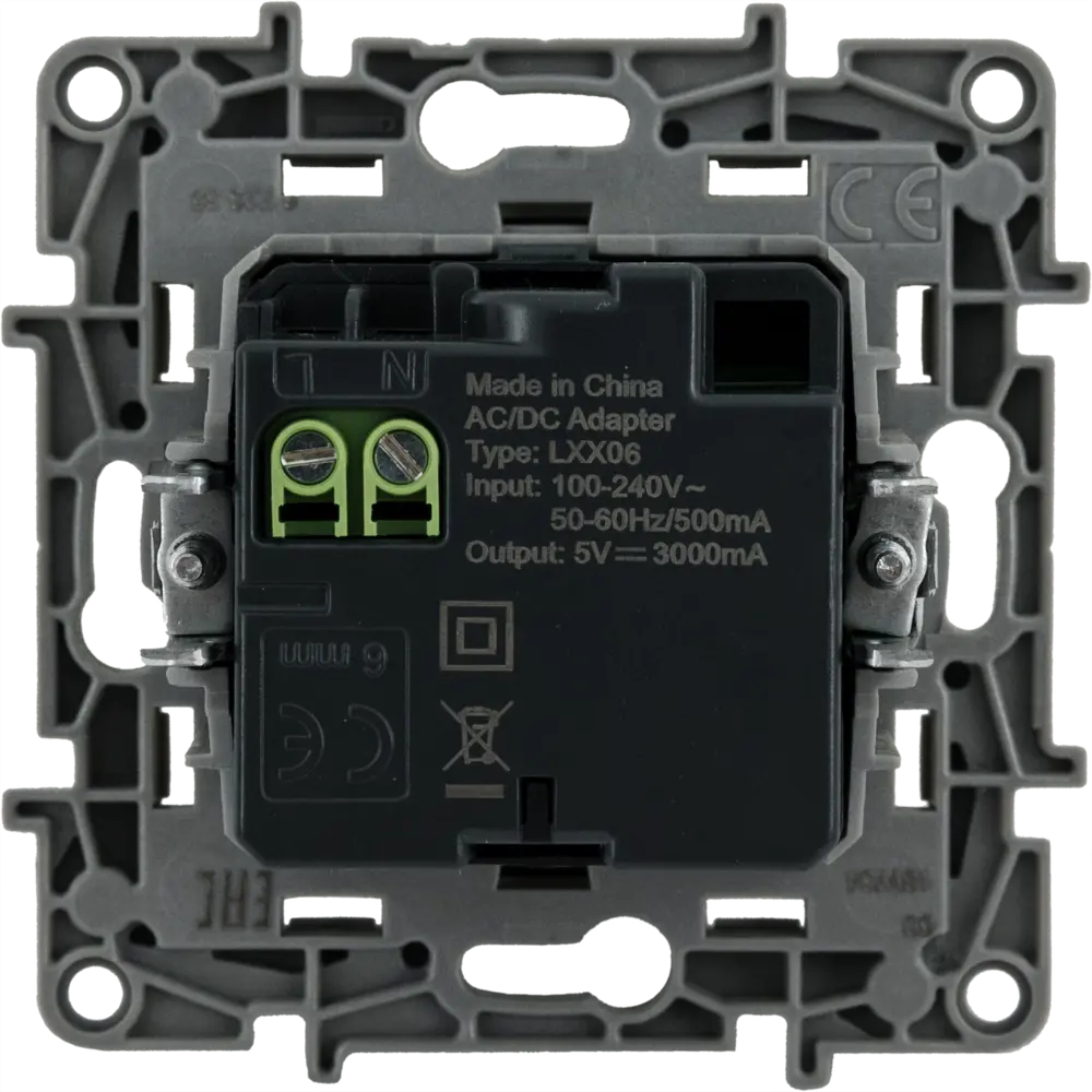 Зарядное устройство USB тип С / тип С - Legrand Etika - 3000мА 15Вт - слоновая кость STLM-2071387 - Вид №2