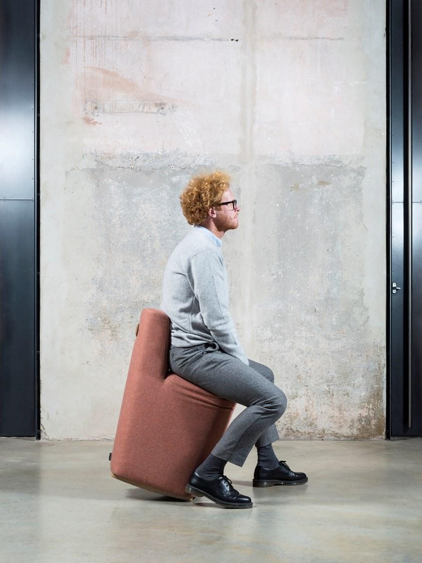 SOFTREND Стул-качалка с тканевой обивкой Creative corners sun-id-1494724 - Вид №11