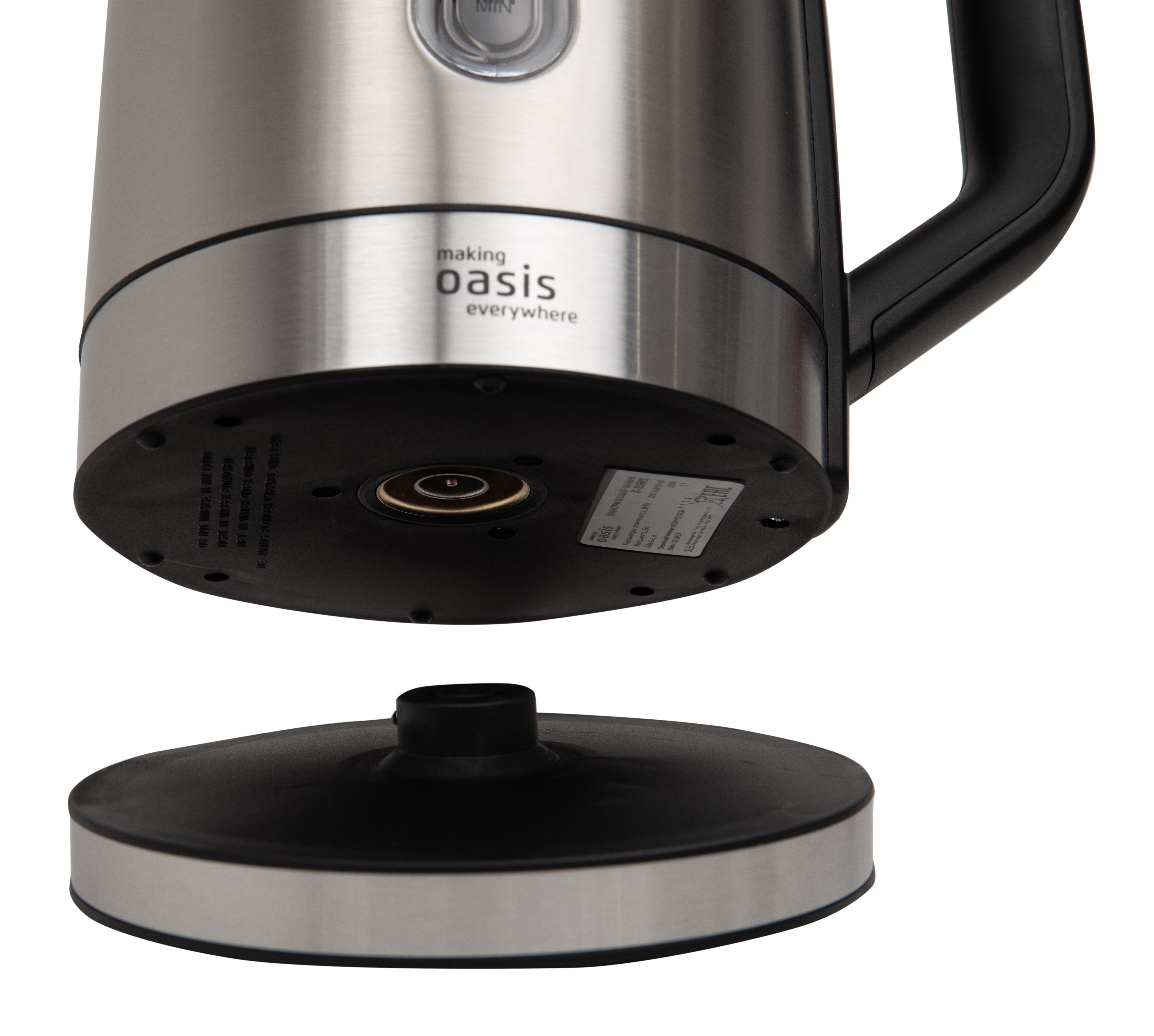 9135267 Электрочайник Oasis K-5SWS серебристый STDN-0148451 - Вид №6