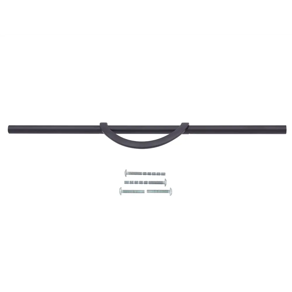 86899259 Ручка-скоба мебельная Guardiano ЦАМ 320 мм цвет черый STLM-1011217 PALLADIUM  - Вид №1