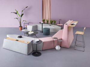 Модульная система сидений из ткани