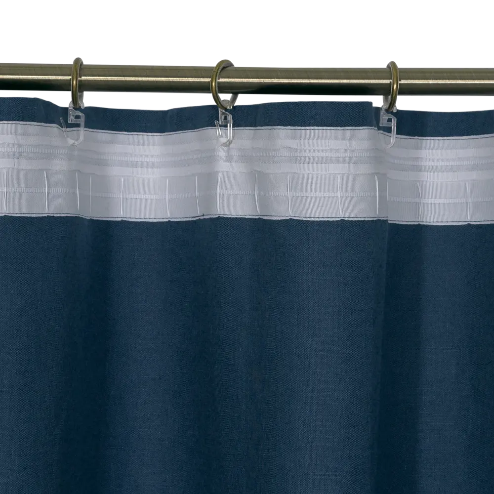 Штора на ленте «Ультрамарин» 145х260 см цвет синий ВАСИЛИСА STLM-2191414 - Вид №4