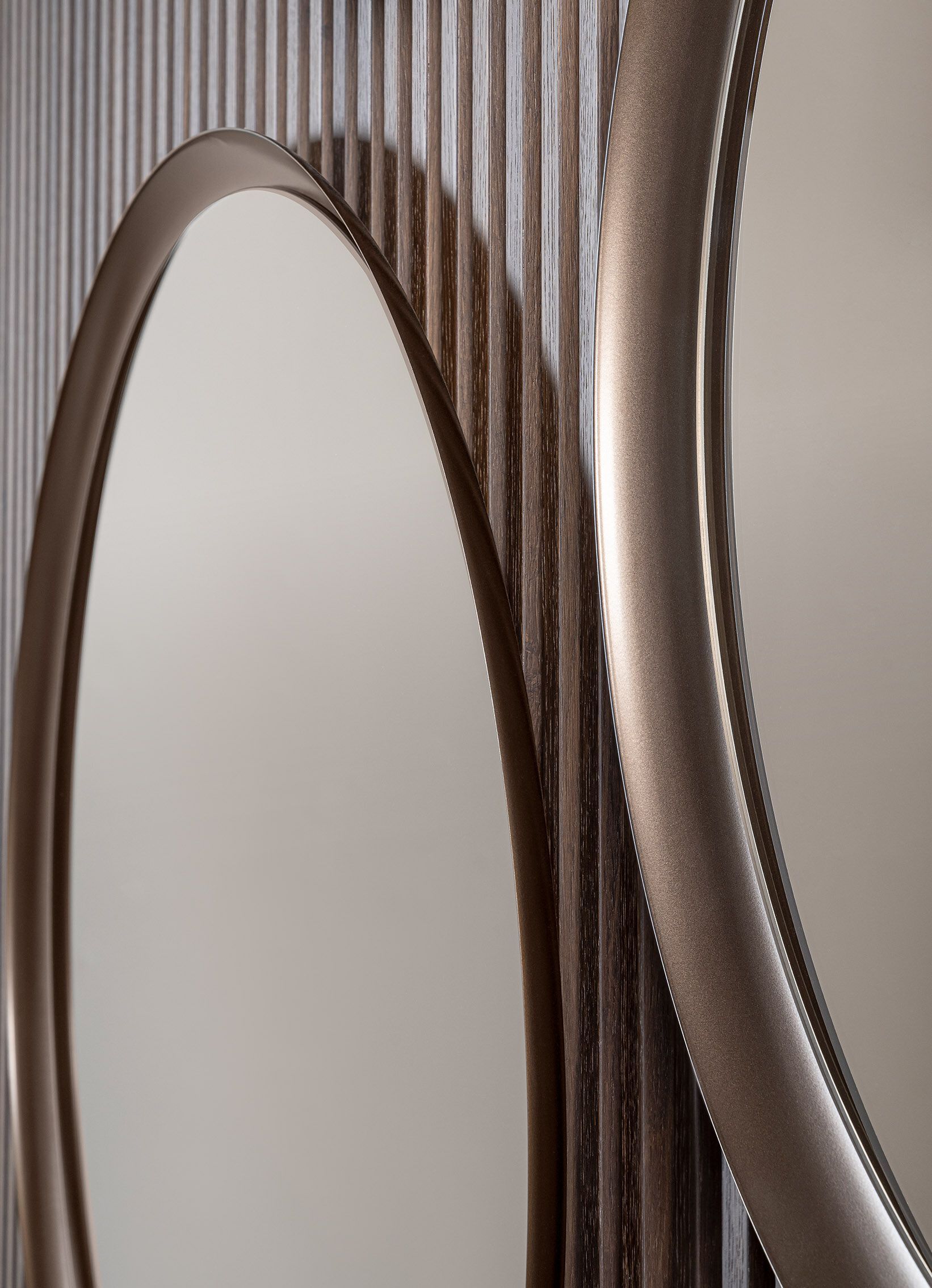 Настенное металлическое круглое зеркало RIFLESSI Кольцо ARCH-00147772 - Вид №1