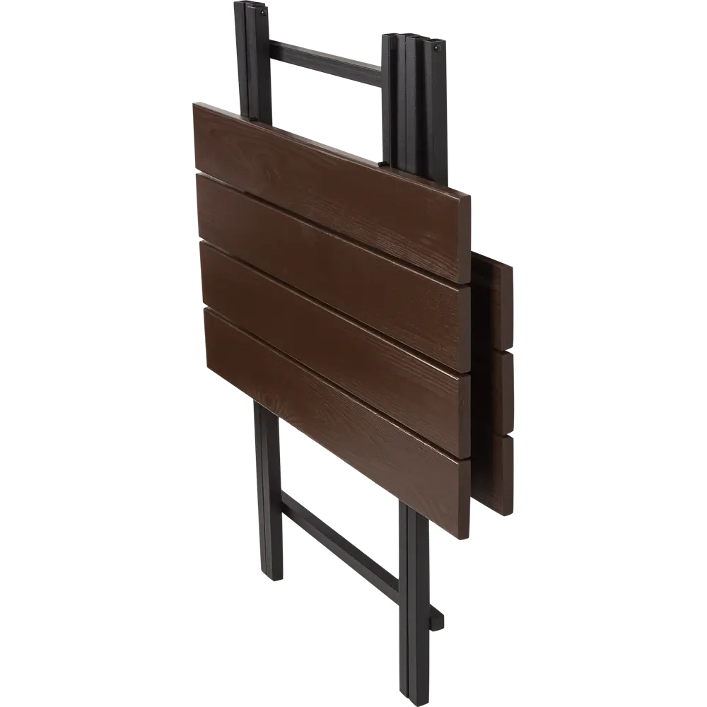 Стол садовый складной Quadro, металл/дерево, цвет каштан Santreyd 5 STLM-2015193 - Вид №3